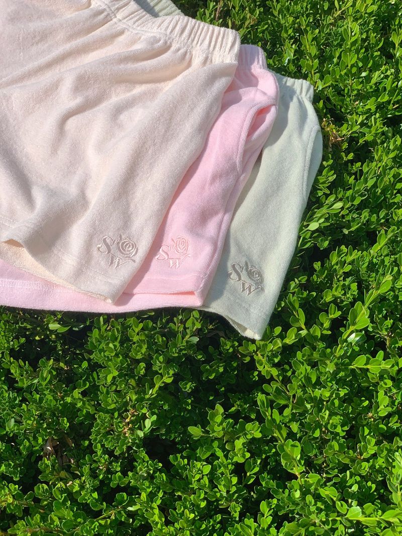 Ice Cream Terry Shorts_butter