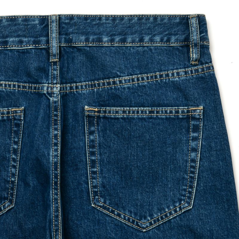 WIDE DENIM PANTS BLUE