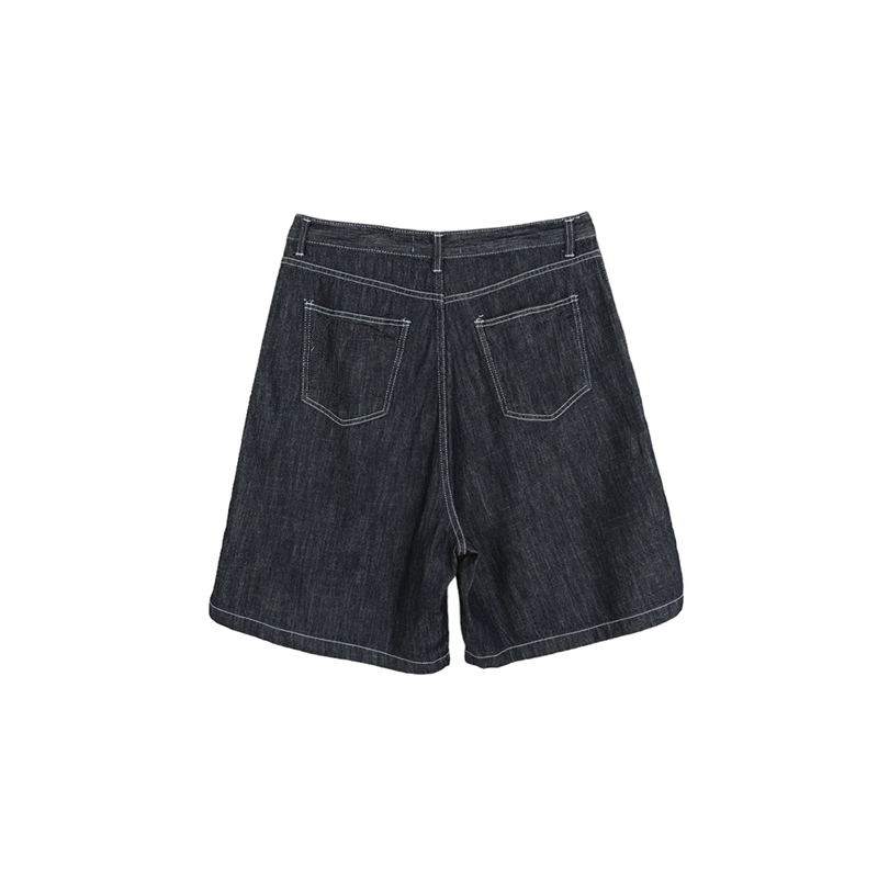 On Jerry Denim One Tuck Half Pants