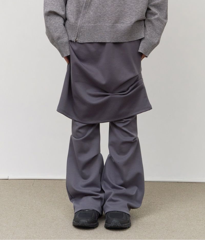 HIFIFNK(ハイファイファンク)の「(W) Dub Wrinkled Skirt Pants(Pants)」