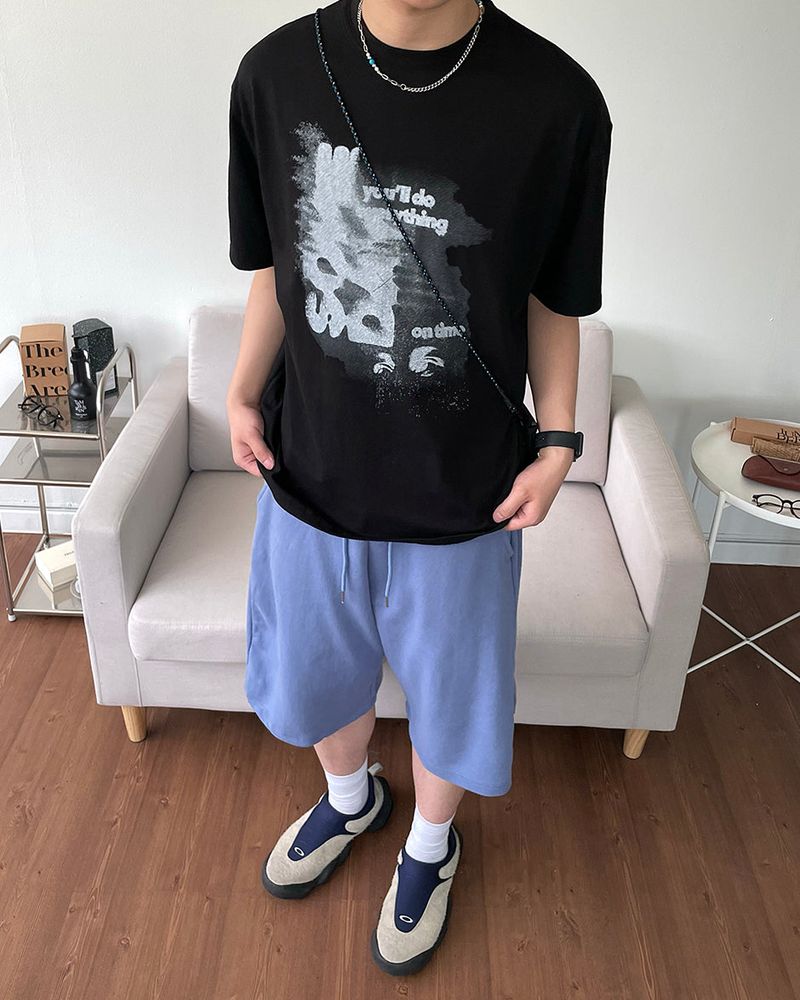 Shadow Printed T-shirt