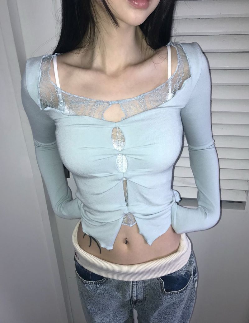 Bocchi layered top (2 color)