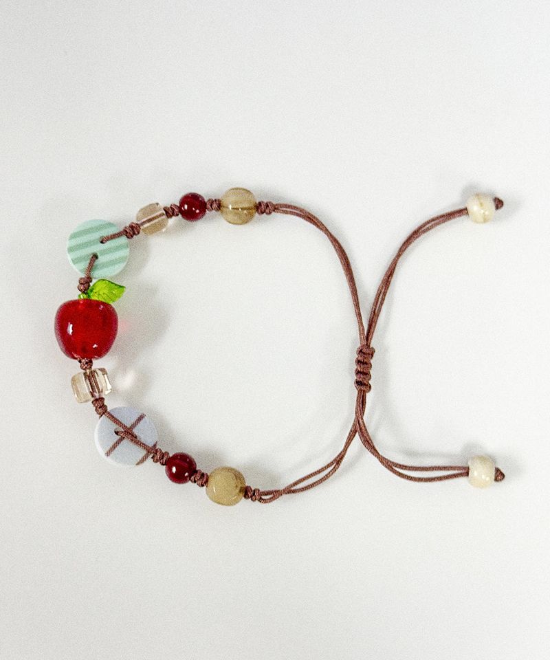 Apple Morrie Girl Vintage Beads Bracelet