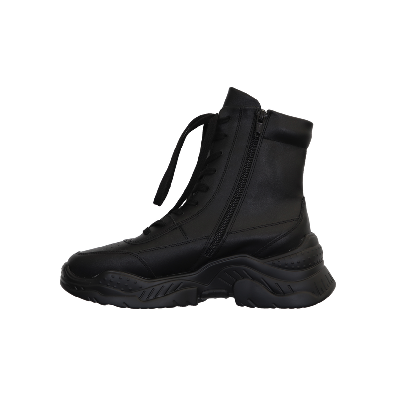 LACE UP HIGH TOP SNEAKERS (2 COLORS)