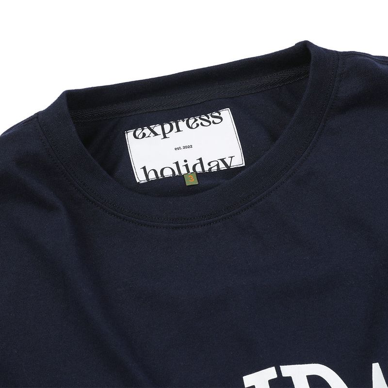 Holiday Essential Half T-shirt_Navy