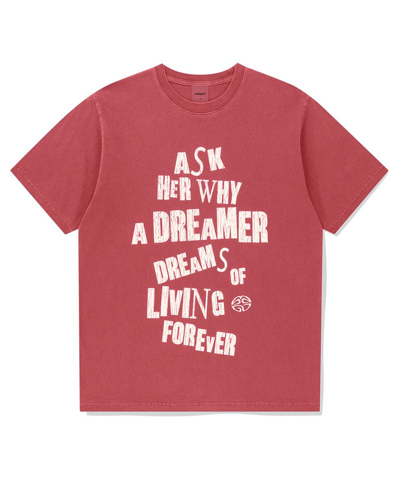 mahagrid(マハグリッド)の「DREAMER PIGMENT TEE(Tops)」