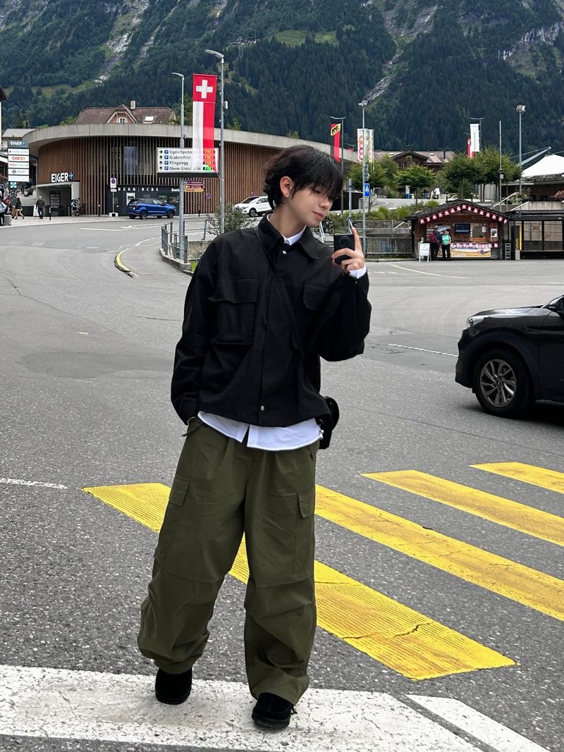 Y2K Military Cargo Pants 3C