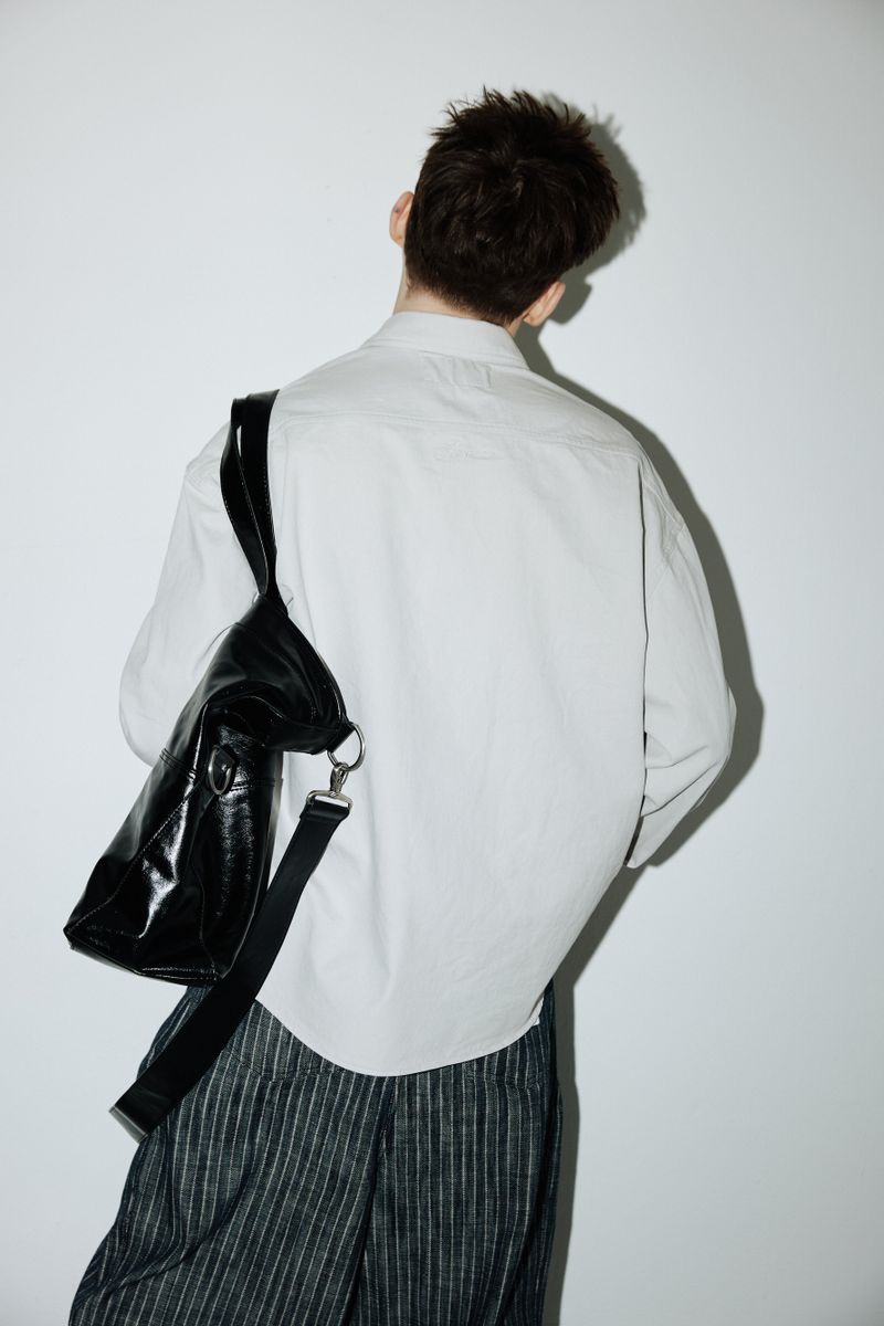 Garment Washed Work Shirts (Lauren-beige)