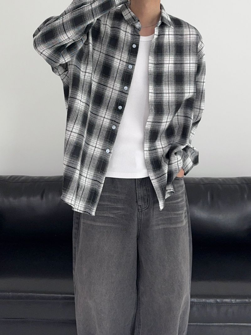 [MADE] Urban Mood Wool Over Check Shirt (6C)
