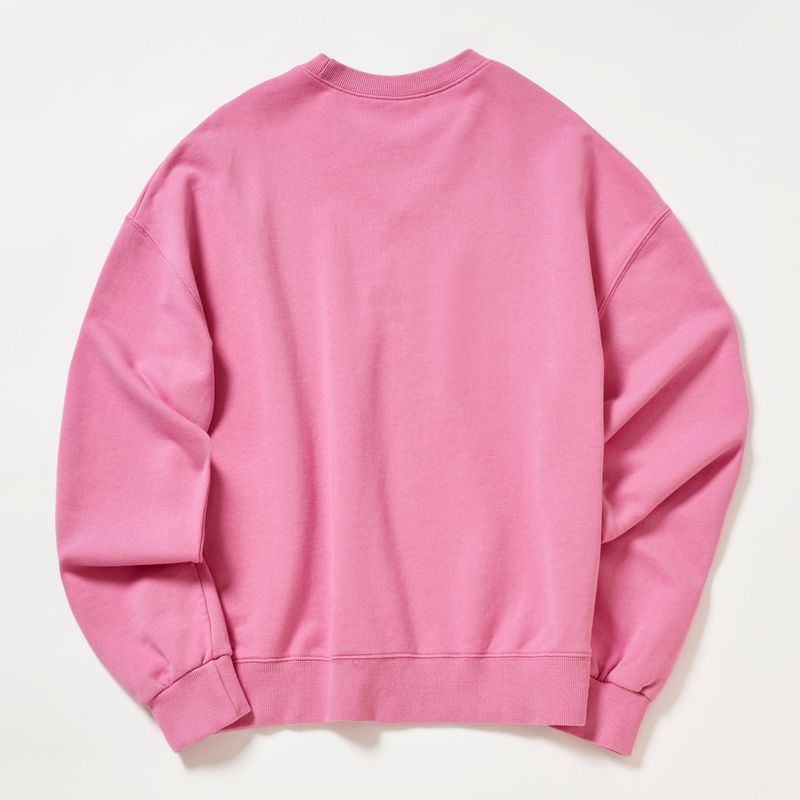 WHITE PEACH PRINT SWEATSHIRT_PINK