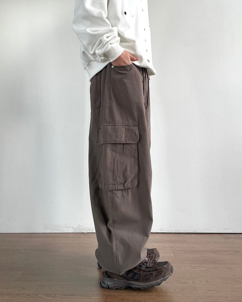 Hype Cargo Cotton Pants 3C