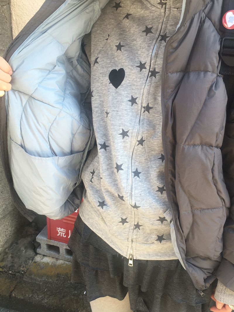Highneck star zipup