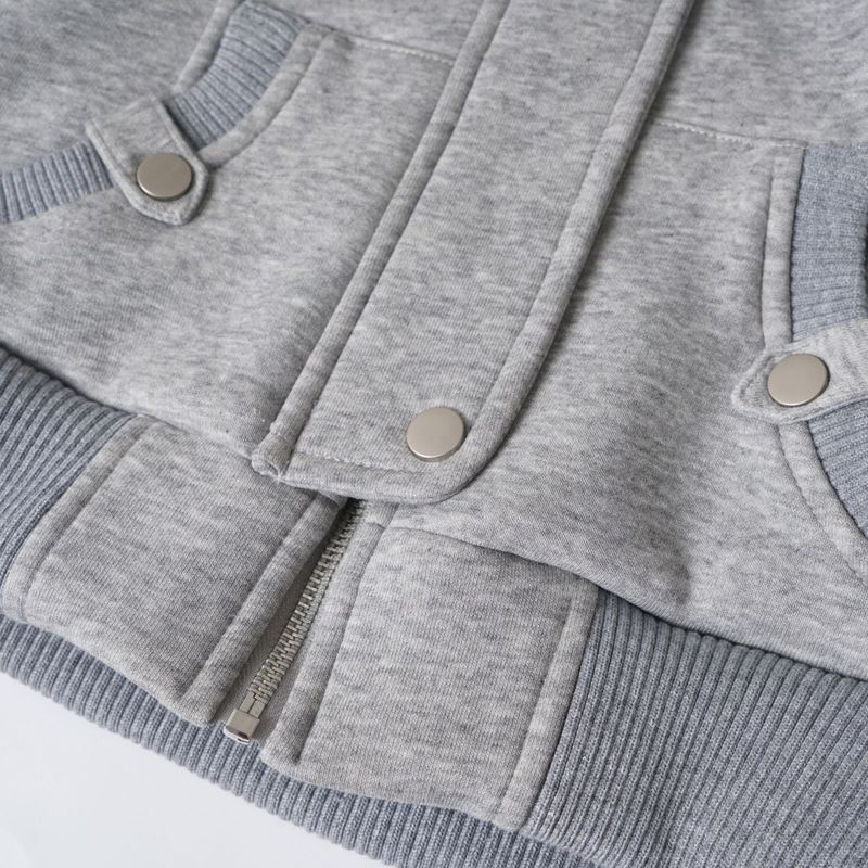 Daily High Neck Zip Jumper