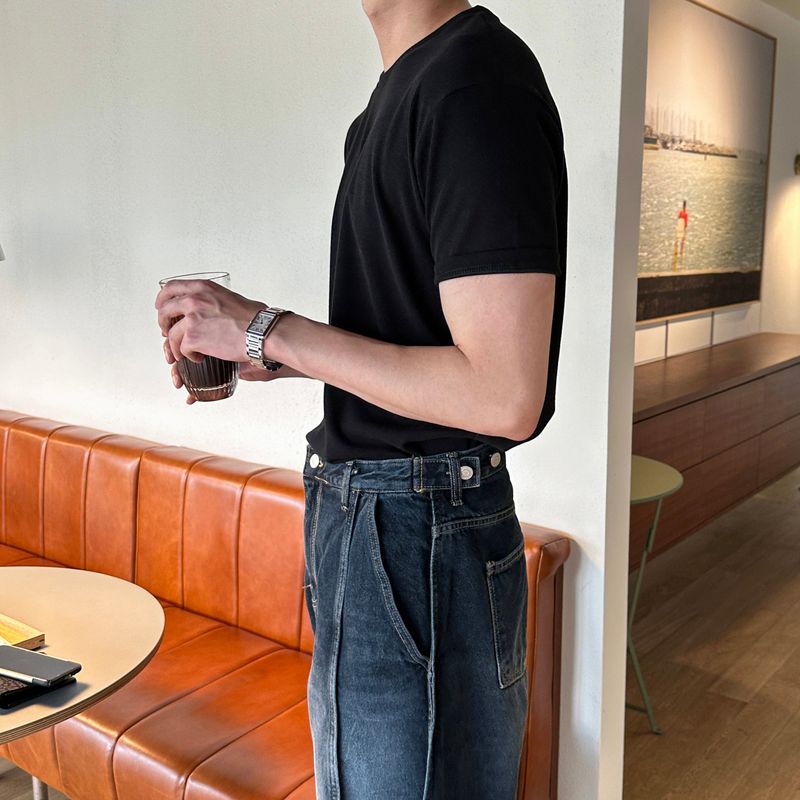 LMN リットグニットウェアショートスリーブtシャツ