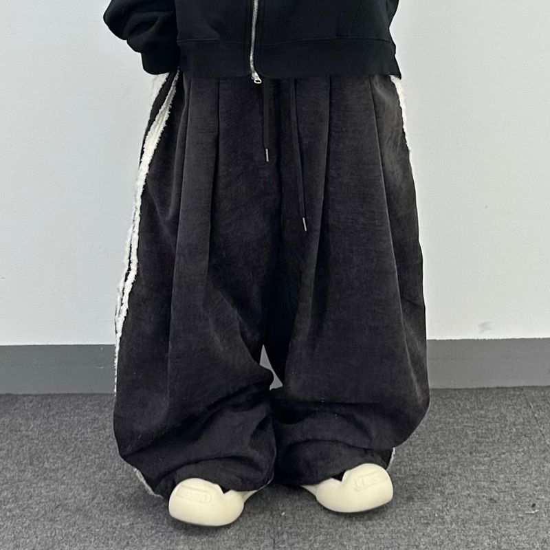PEARCLAN（ペアクラン）の「terry four pintuck pants（Pants）」