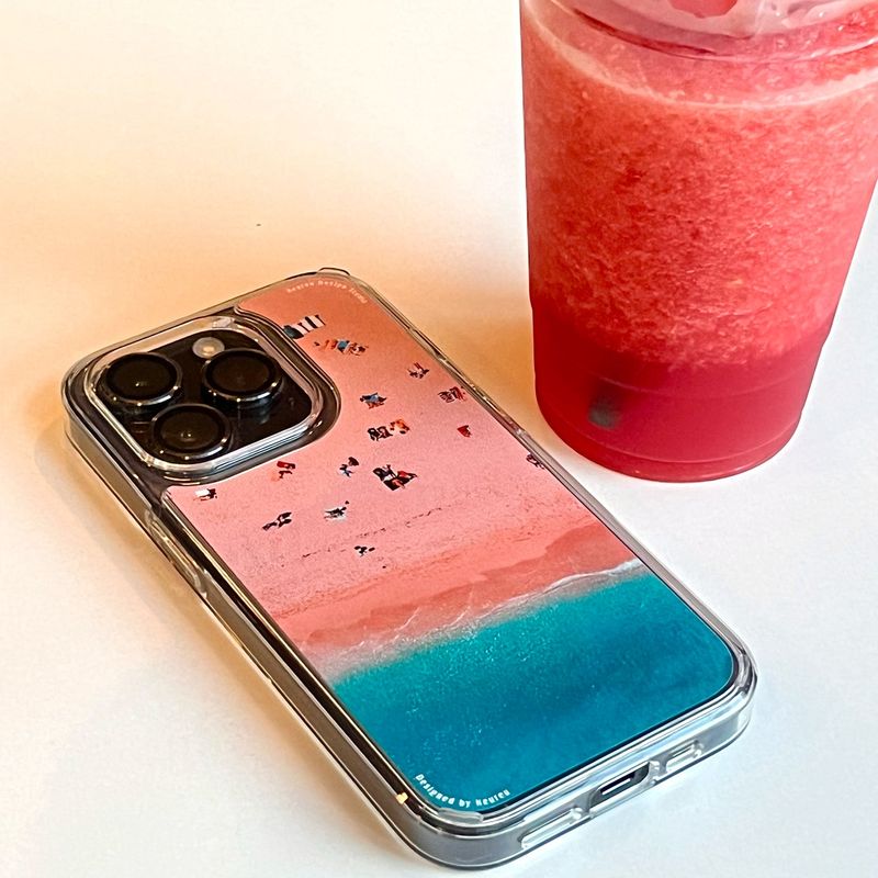 Peach Brown Sand Case (Jelly Hard)