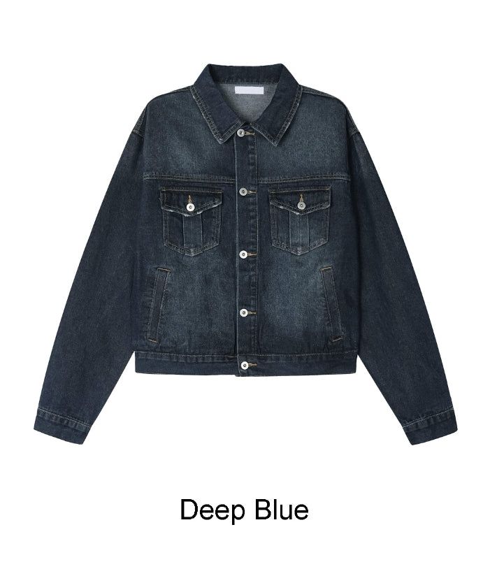 Bedin Crop Denim Jacket