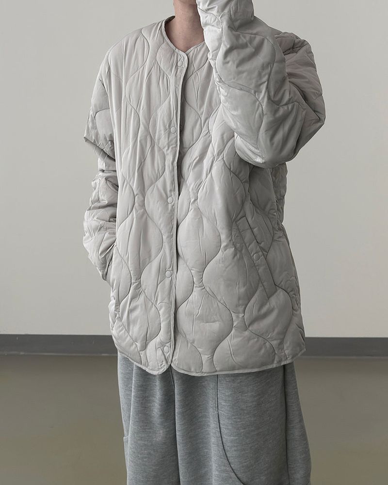 Wavon Quilted Padding Jumper