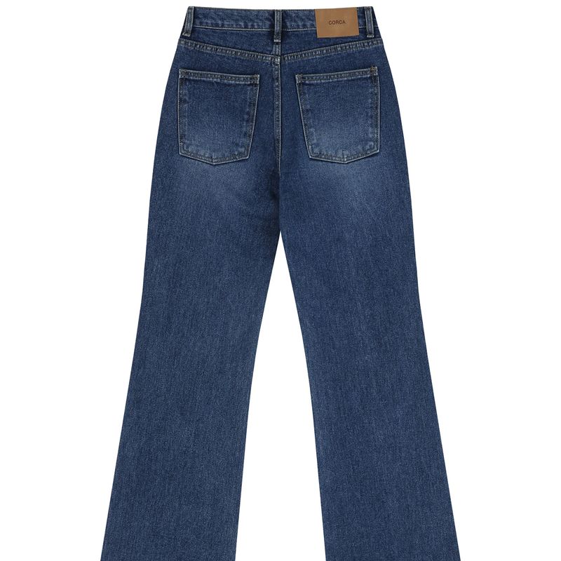 Bootcut Denim Pants Blue