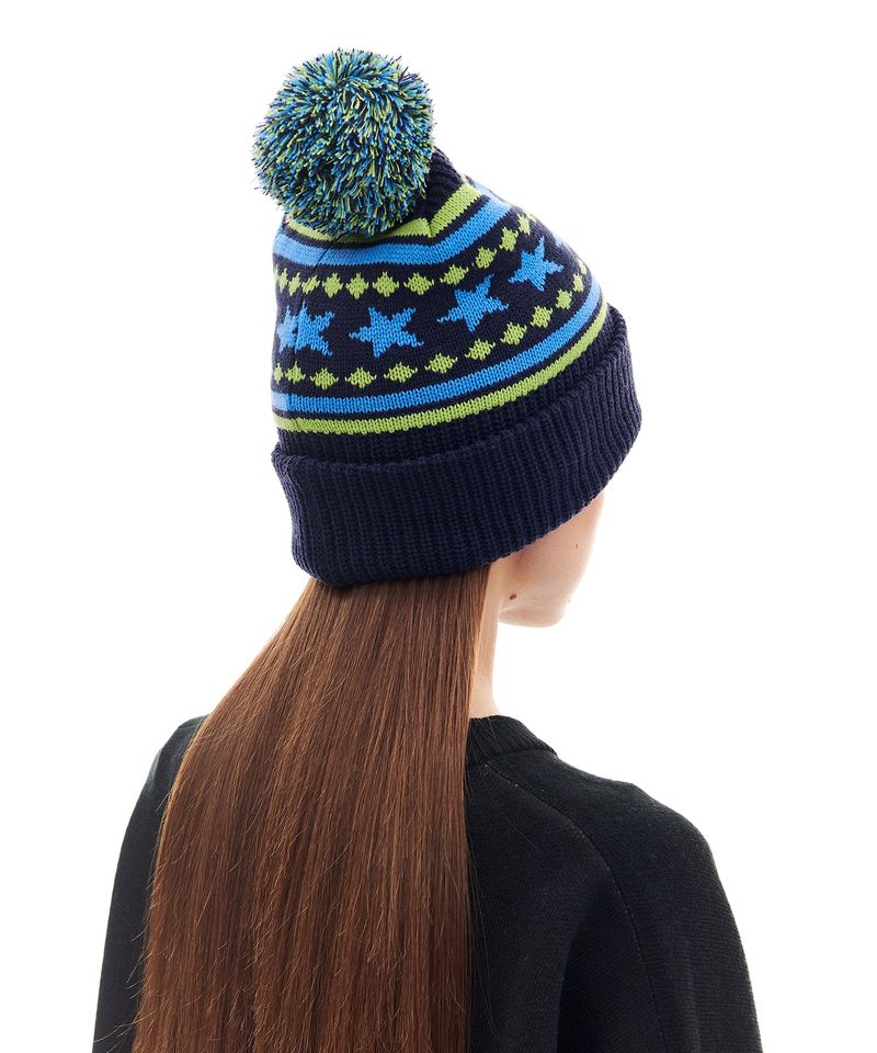 939 TYPE J POMPOM BEANIE (NAVY)