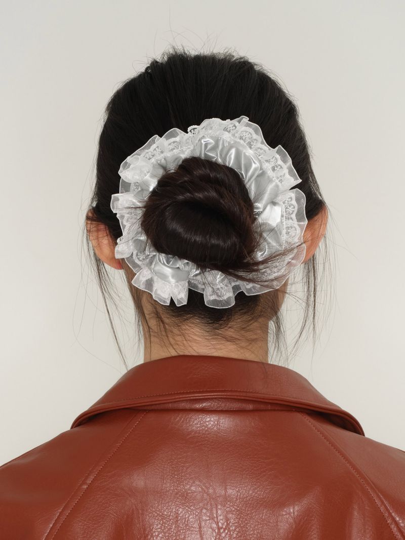 Soft Glint Scrunchie