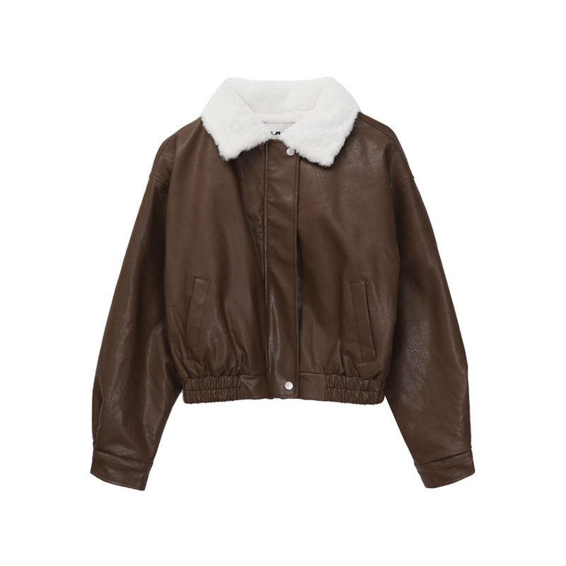 [MADE] Cressy fur leather blouson