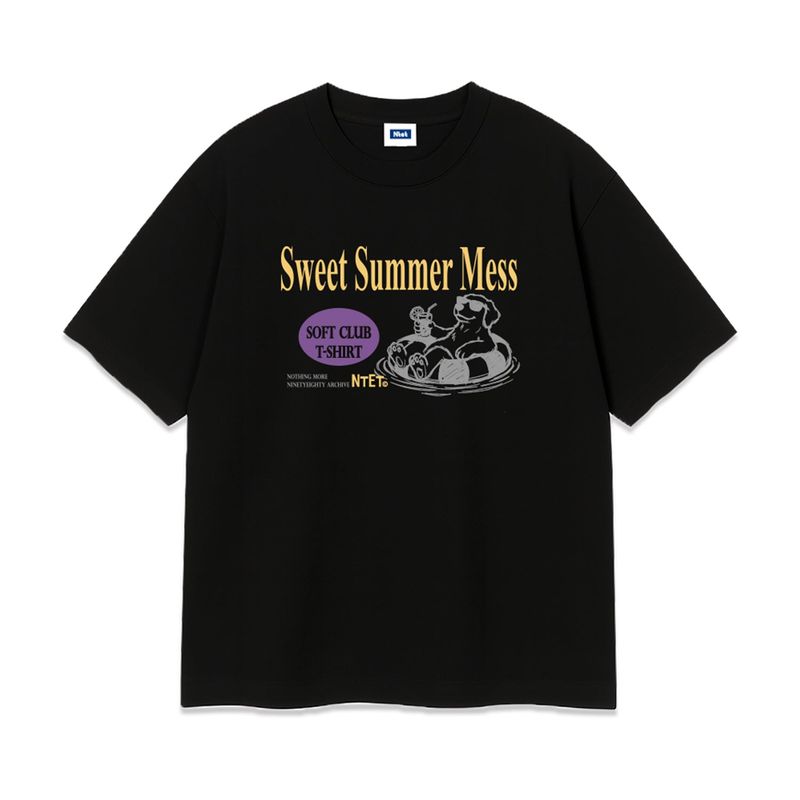 sweet smmer mess over fit t-shirt (3color)