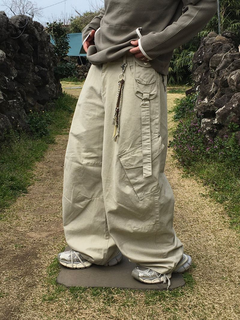 Tinet Hidden Pocket Cargo Pants 3C