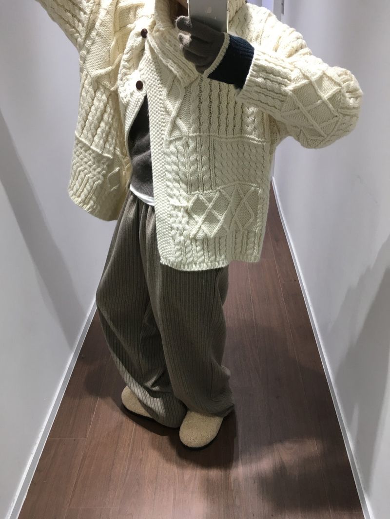 Demme Pinstripe Slacks (2color)