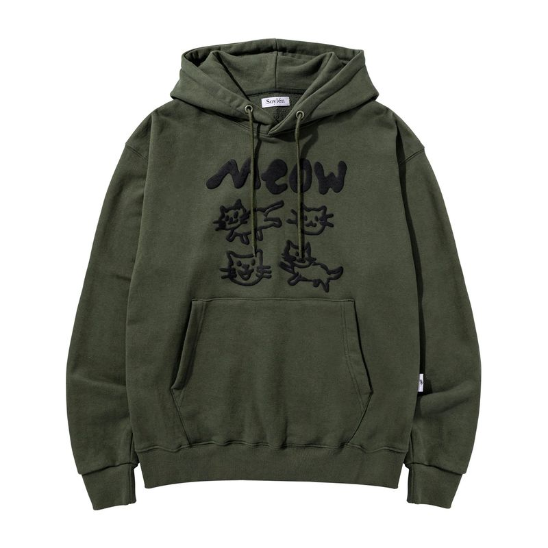 Soylen（ソイレン）の「ドゥードルミャオフーディー (KHAKI)（トップス）」