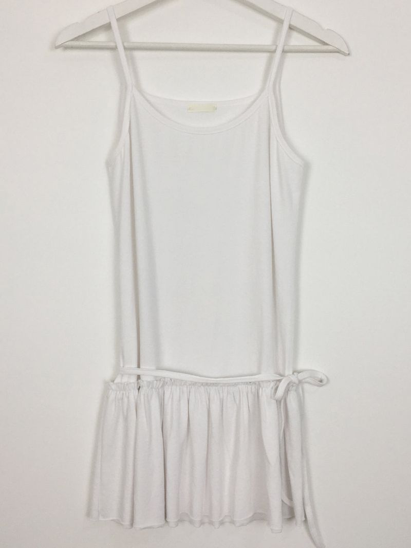 Gemma String Frill sleeveless (2color)