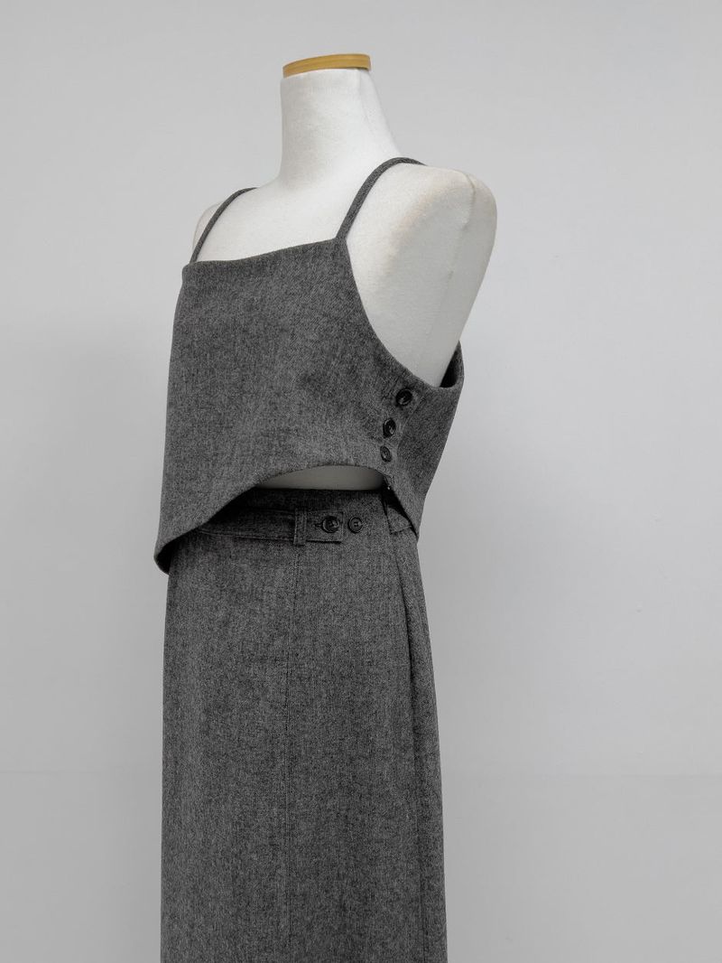 [FW/Setup Available] Bocashi Unbalanced Layered Bustier