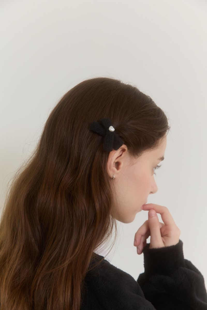 [2EA 1SET] FAIRY FLUFF RIBBON HAIRPIN