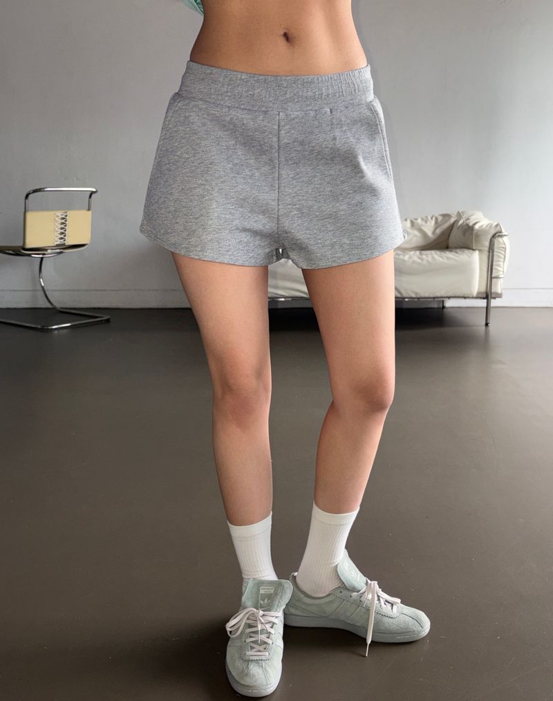 Holly Back Button Micro Shorts 5color