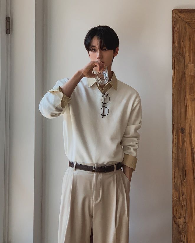 2PLAN(ツープラン)の「Kifree Loose Fit V-Neck Knit(Tops)」