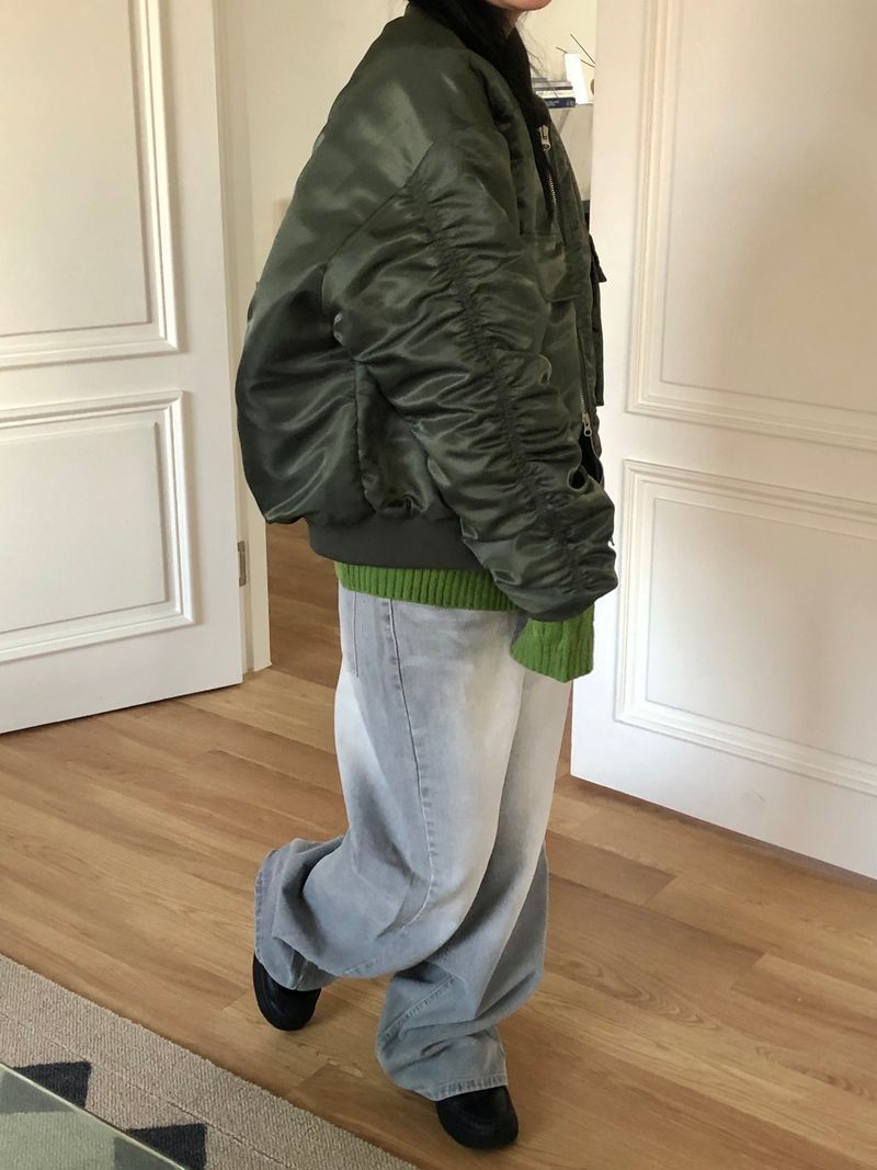Canis gray denim pants