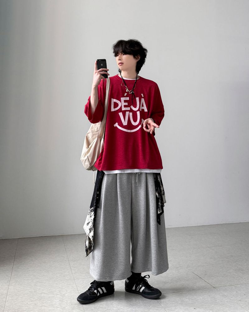 Dyeing Skirt Bermuda Shorts
