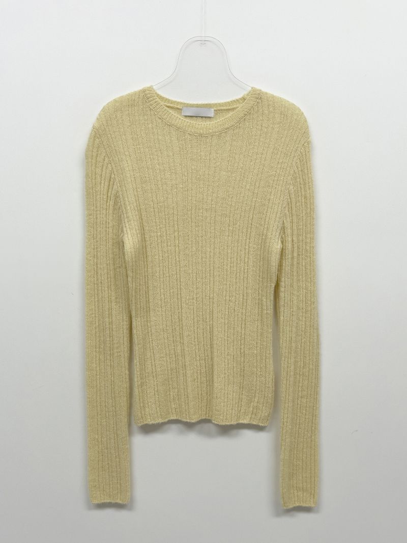 Mamonde Ribbed Knit T-shirt