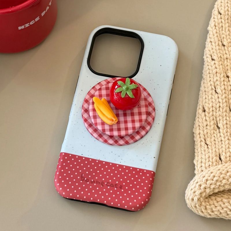 Kitsch Fruit Plate Magnetic Stand Case