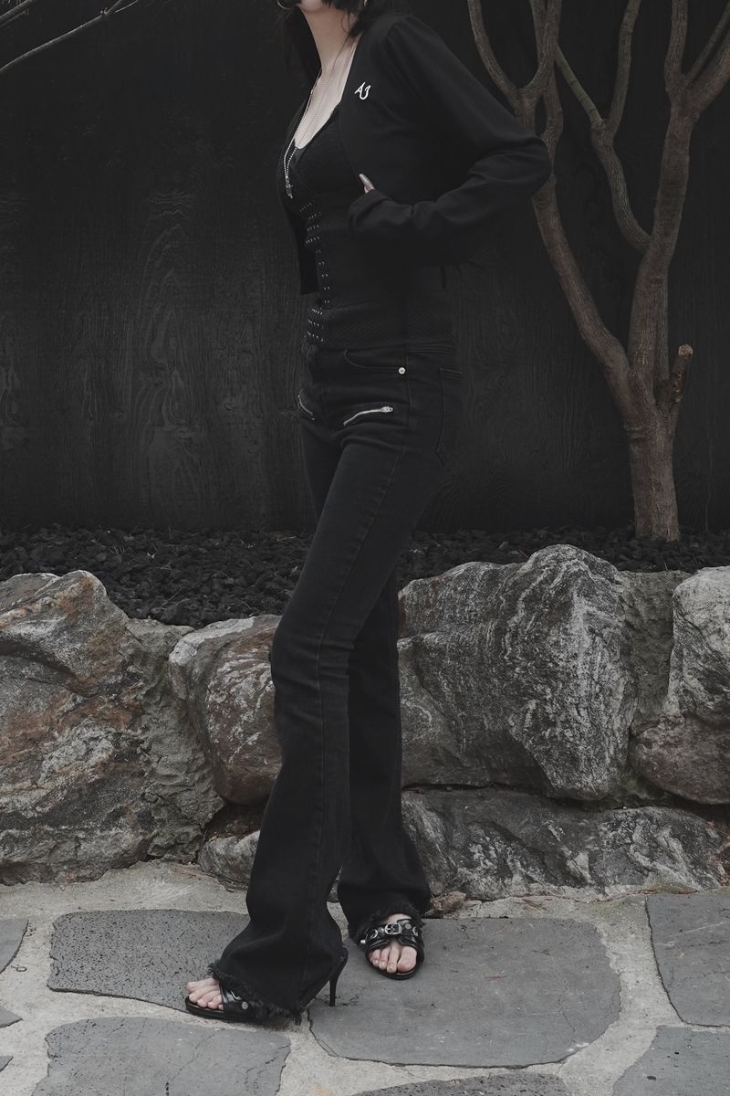 minimal seal cropped bolero