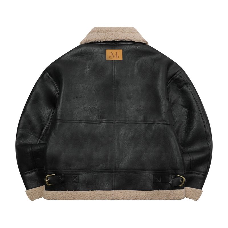 MUCENT（ムセント）の「CHIVE LEATHER WAPEN MUSTANG JACKET (UNISEX)（Jackets/Outerwear）」