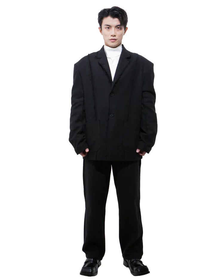 コーデュロイセットアップ-BLACK （送料込）- WooStore