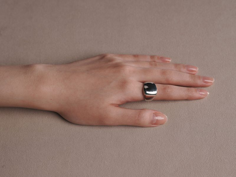 Stone Silver Ring