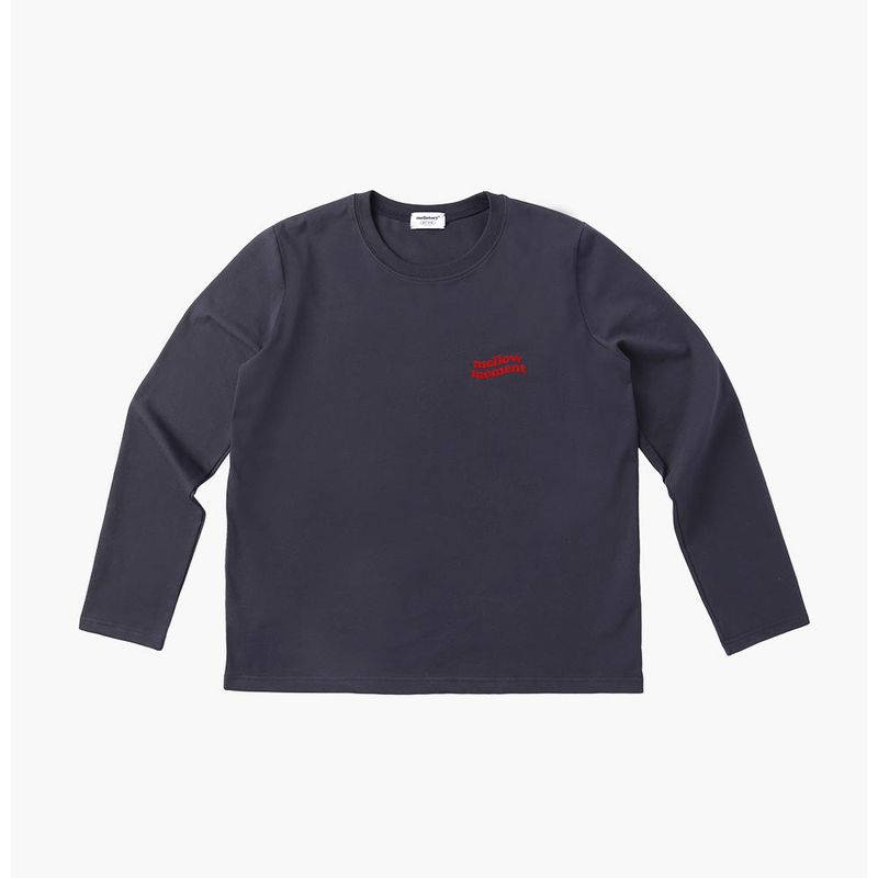 MELLOW MOMENT PLAIN T-SHIRT (Navy)