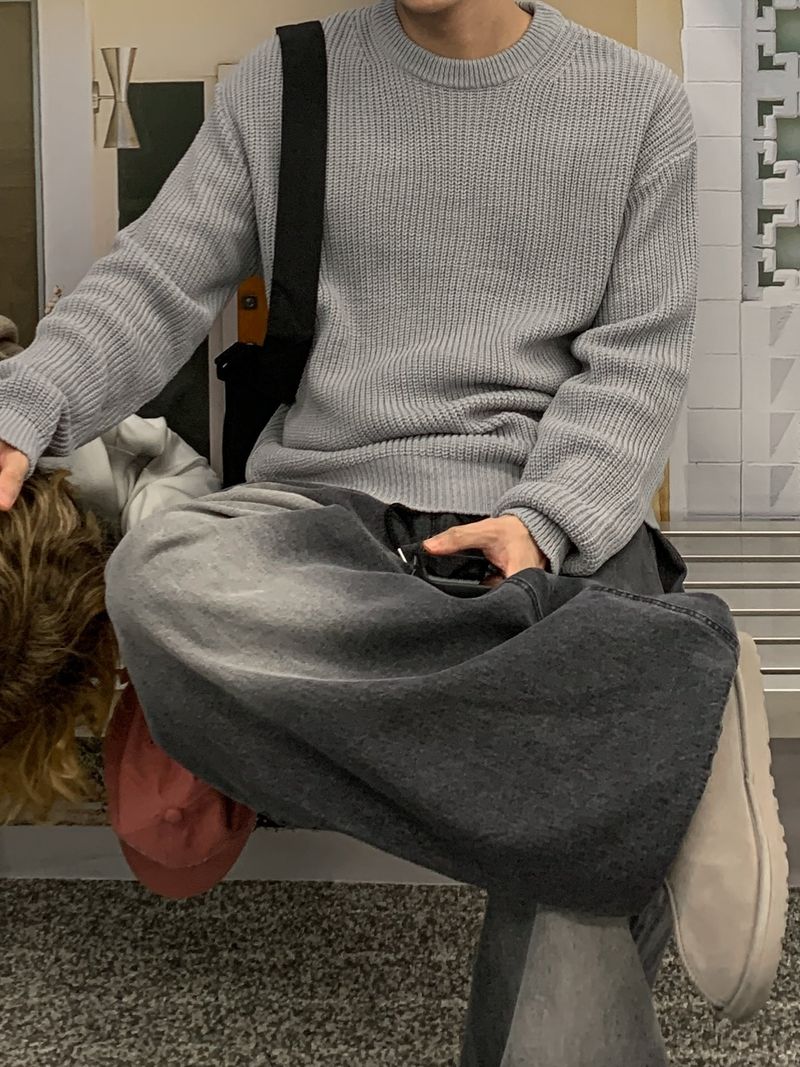 Easy Hachi round knit