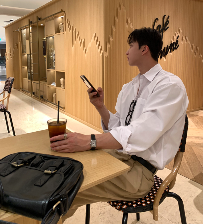 Wonderant Fillet Overfit Oxford Shirt