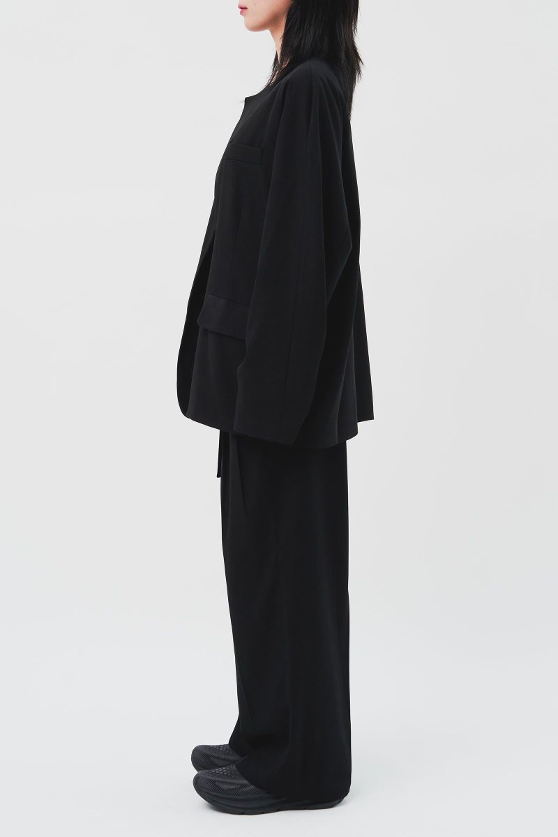Oriental Rope Wide Trousers (2color)
