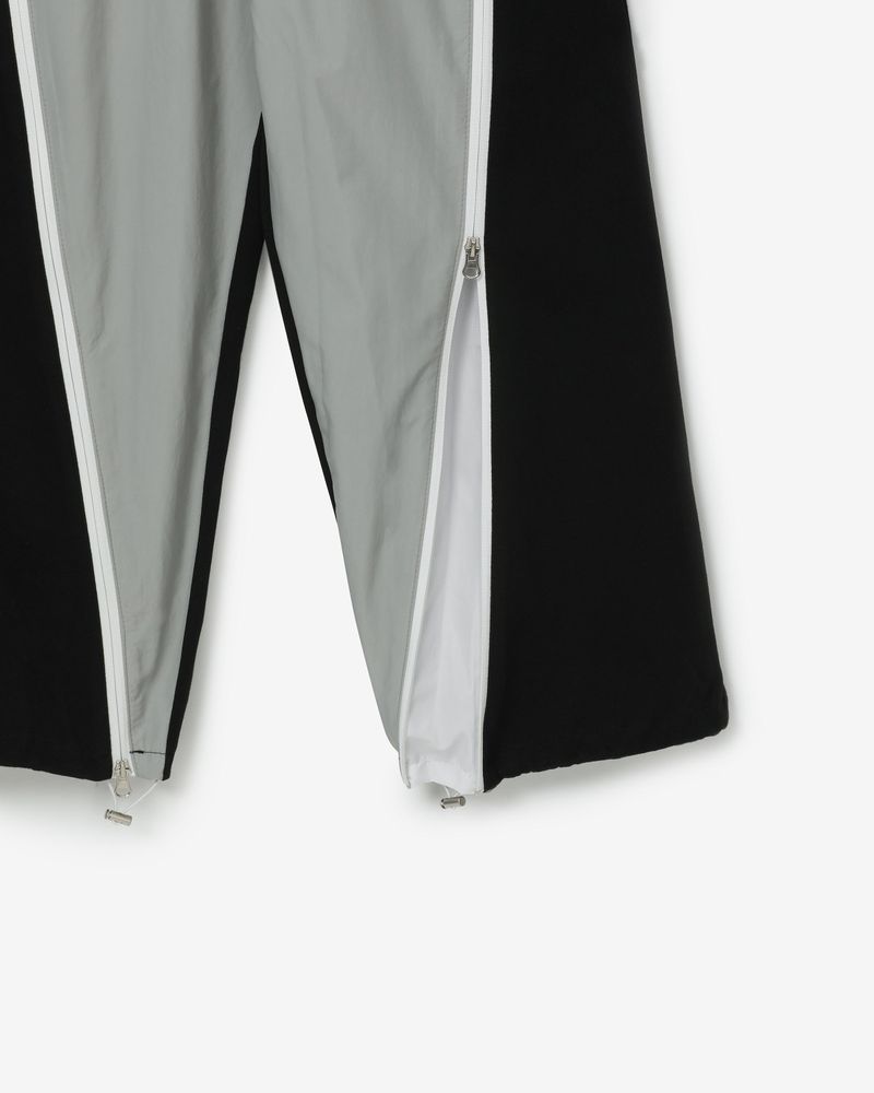 Calico set-up pants [ black ]