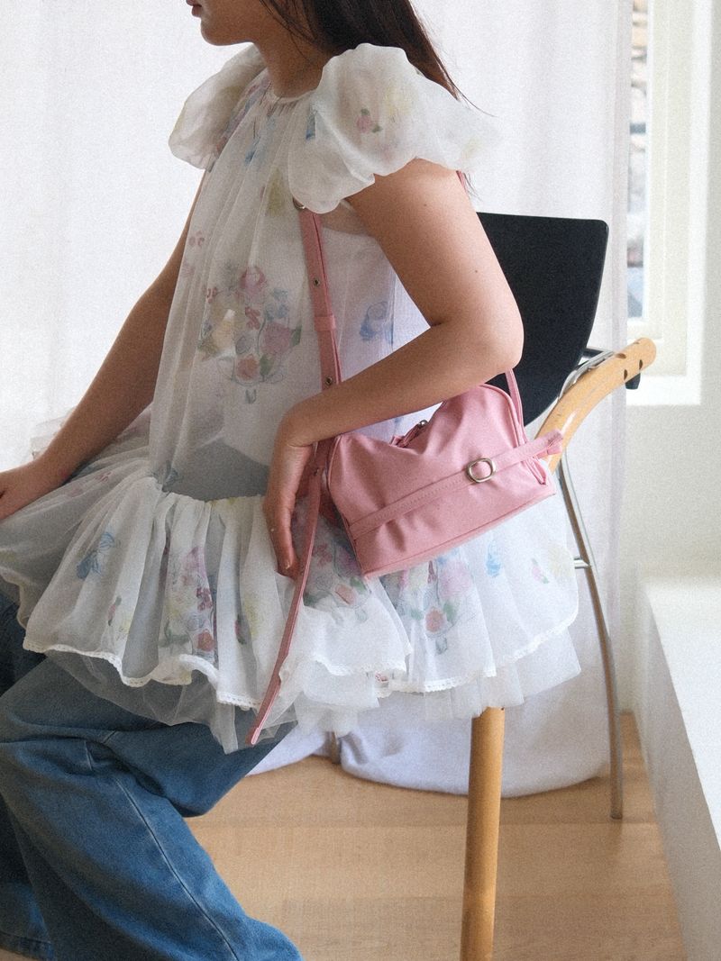 POTY MINI CROSS BAG / PINK