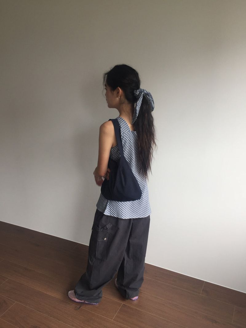 Peep Wide Cargo Pants (3color)